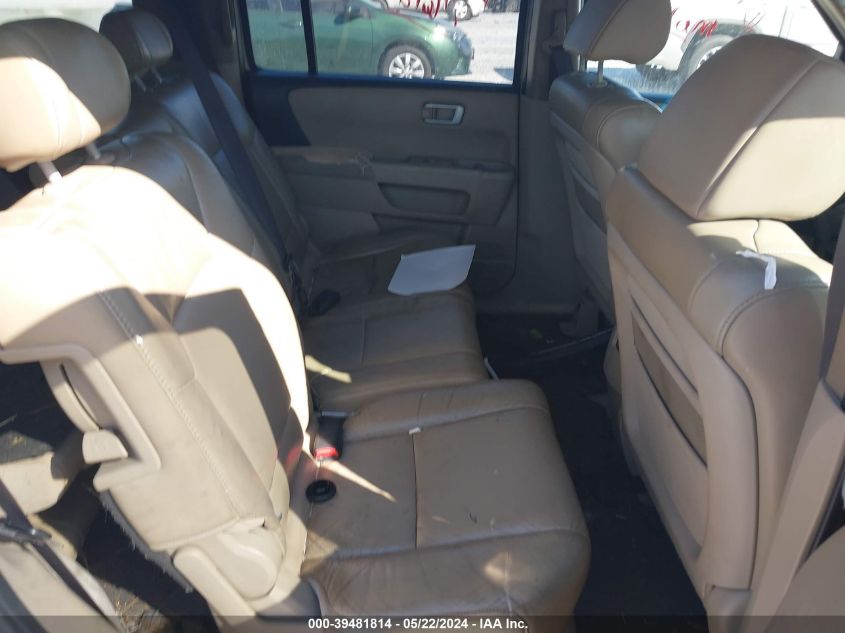 2011 Honda Pilot Ex-L VIN: 5FNYF3H59BB036597 Lot: 39481814