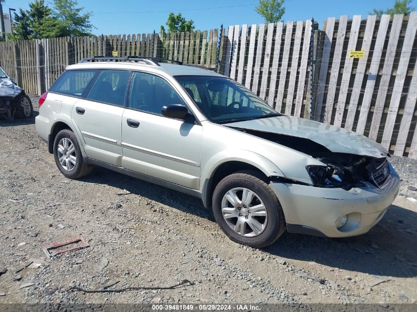 2005 Subaru Outback 2.5I VIN: 4S4BP61C957334294 Lot: 39481849