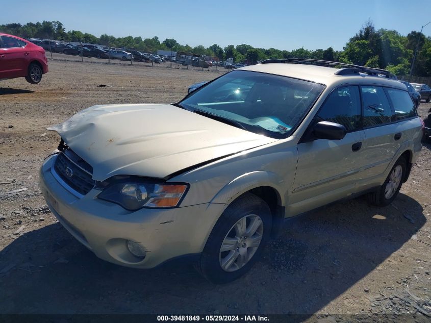 2005 Subaru Outback 2.5I VIN: 4S4BP61C957334294 Lot: 39481849