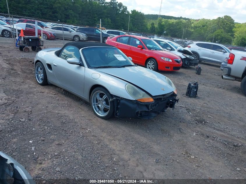 2002 Porsche Boxster VIN: WP0CA29832U622196 Lot: 39481850