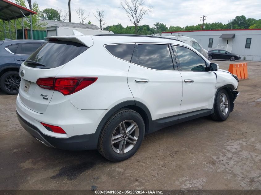 2017 HYUNDAI SANTA FE SPORT - 5XYZUDLB7HG479409