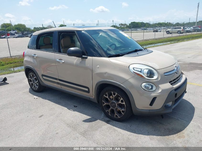 2014 Fiat 500L Trekking VIN: ZFBCFADH5EZ006576 Lot: 39481855