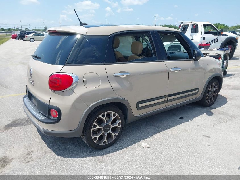 2014 Fiat 500L Trekking VIN: ZFBCFADH5EZ006576 Lot: 39481855