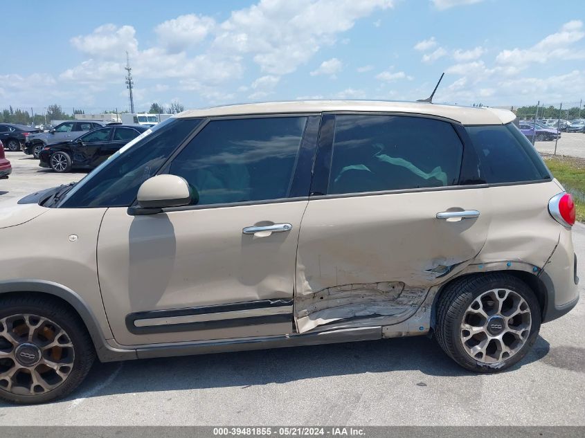 2014 Fiat 500L Trekking VIN: ZFBCFADH5EZ006576 Lot: 39481855