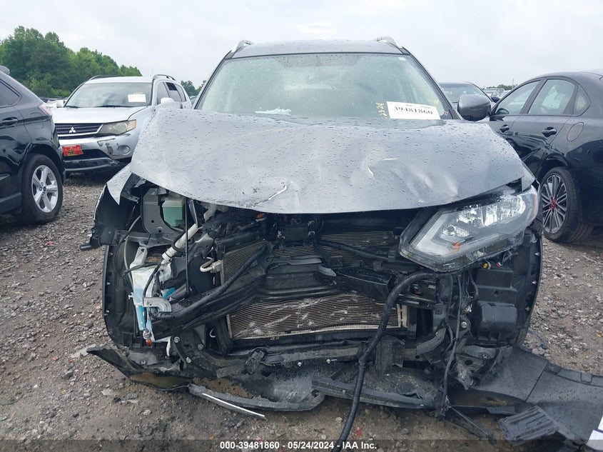 2018 Nissan Rogue Sv VIN: JN8AT2MTXJW487724 Lot: 39481860