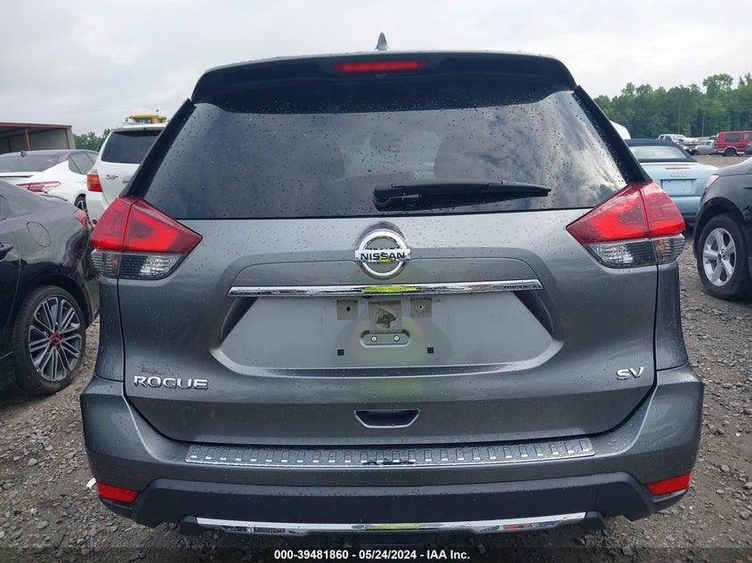 2018 Nissan Rogue Sv VIN: JN8AT2MTXJW487724 Lot: 39481860