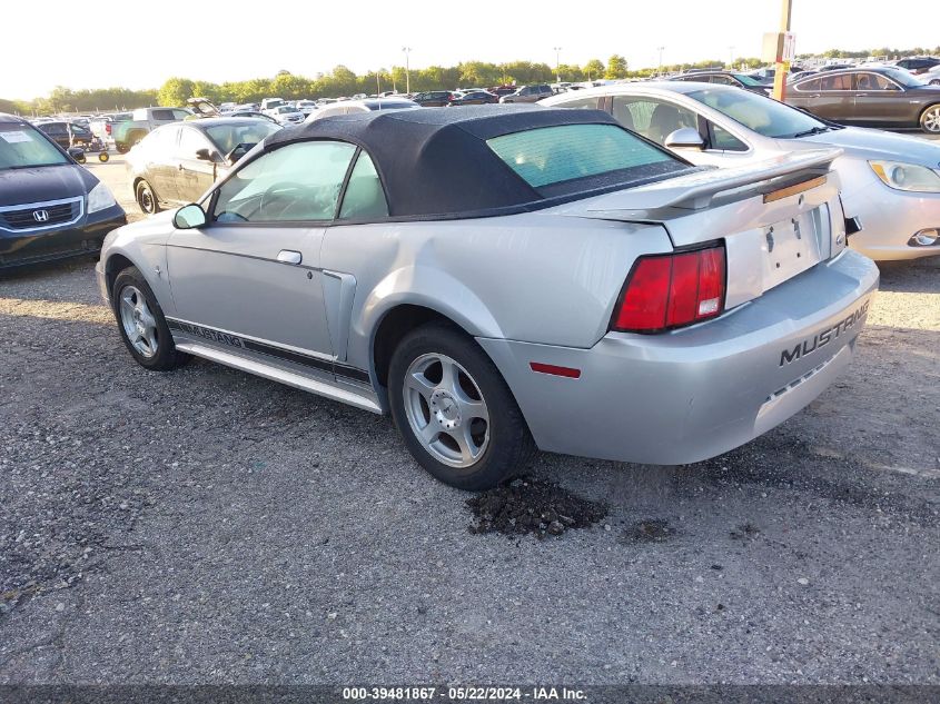 2003 Ford Mustang VIN: 1FAFP44433F391257 Lot: 39481867