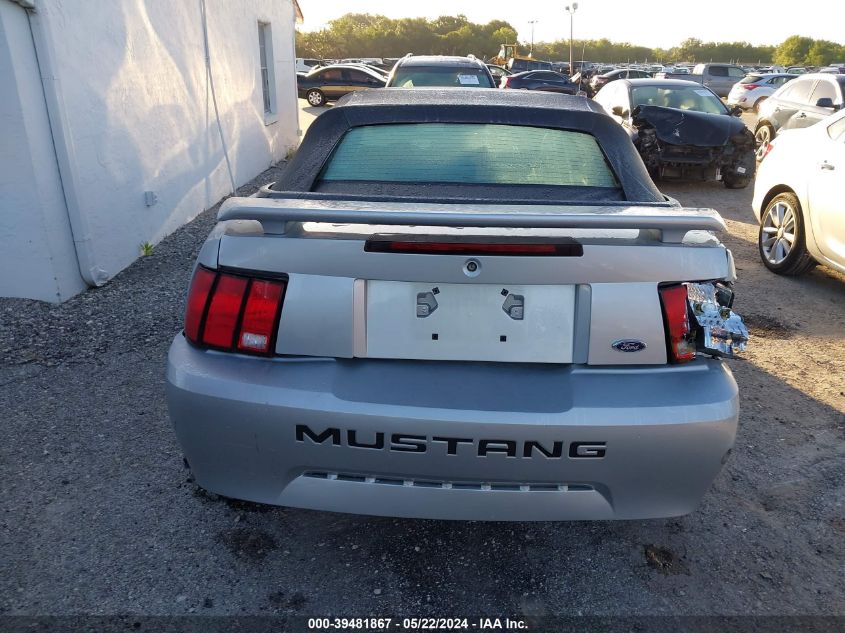 2003 Ford Mustang VIN: 1FAFP44433F391257 Lot: 39481867