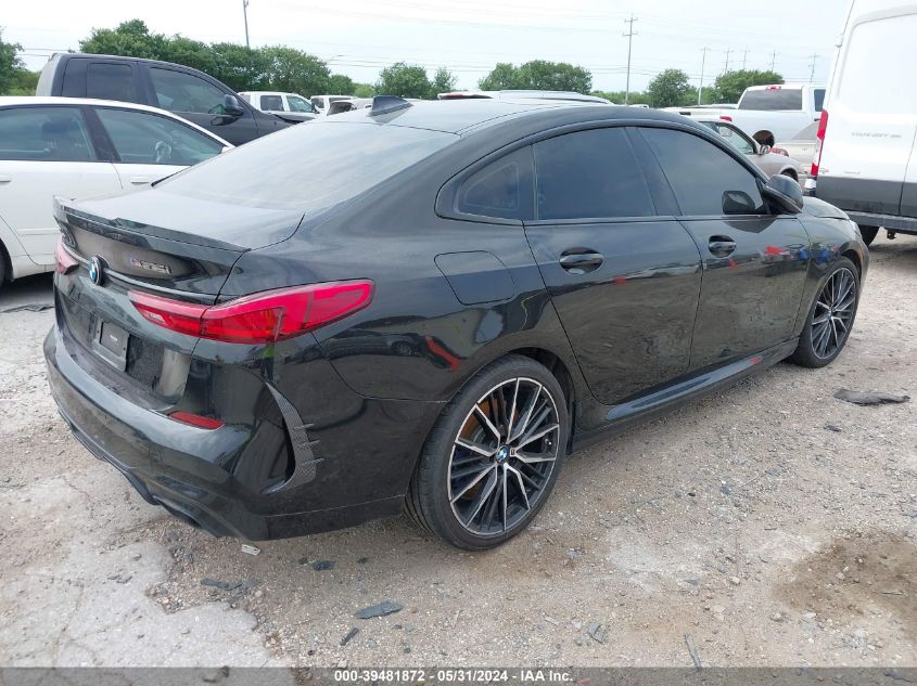 2021 BMW M235I Gran Coupe xDrive VIN: WBA13AL00M7H31974 Lot: 39481872