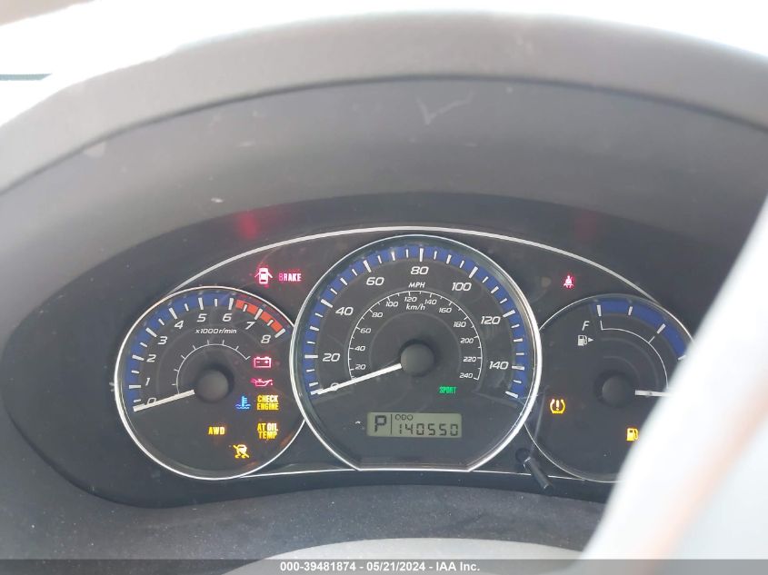 2010 Subaru Forester 2.5X VIN: JF2SH6AC8AH755026 Lot: 39481874