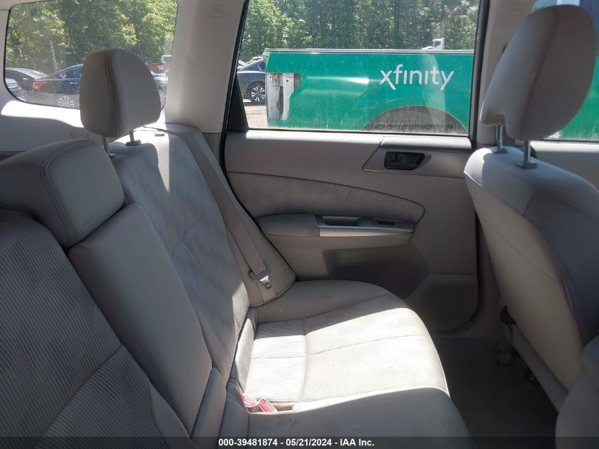 2010 Subaru Forester 2.5X VIN: JF2SH6AC8AH755026 Lot: 39481874