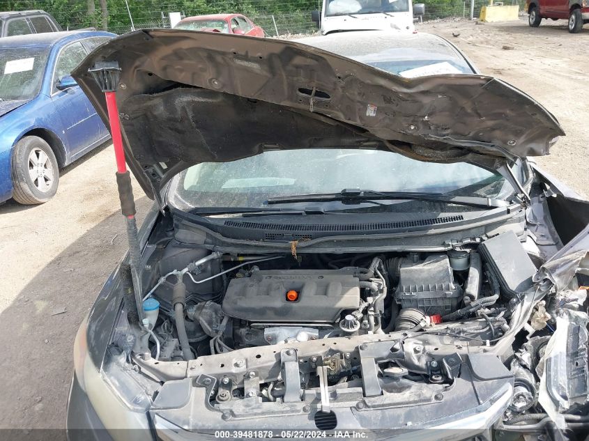 2012 Honda Civic Lx VIN: 19XFB2F52CE070341 Lot: 39481878