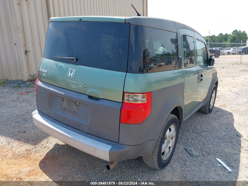 2004 Honda Element Ex VIN: 5J6YH18534L007217 Lot: 39481879