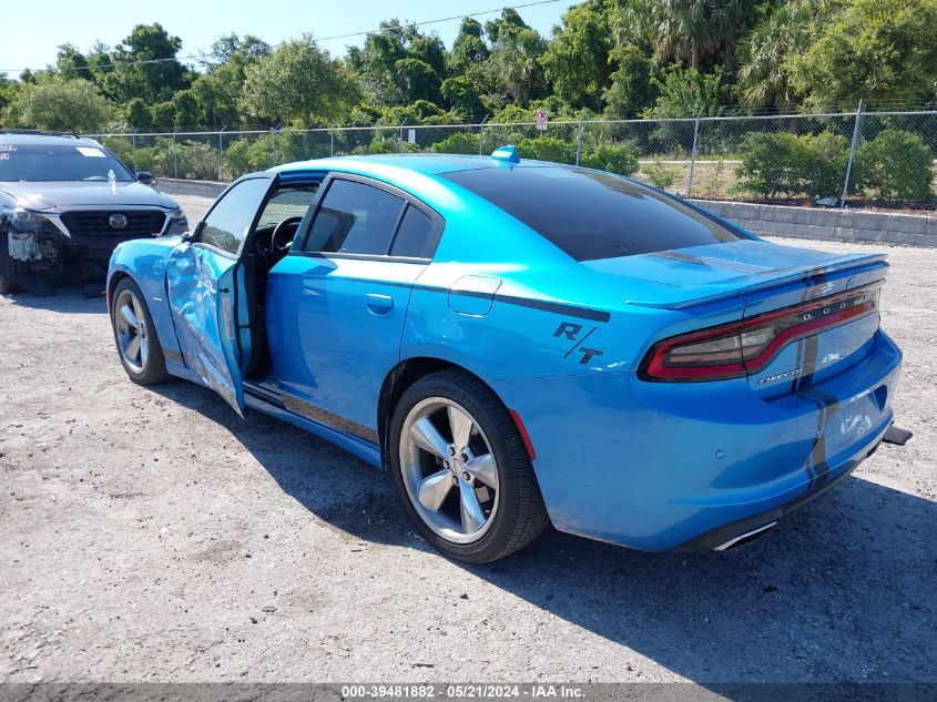 2015 Dodge Charger Road/Track VIN: 2C3CDXCT4FH879477 Lot: 39481882