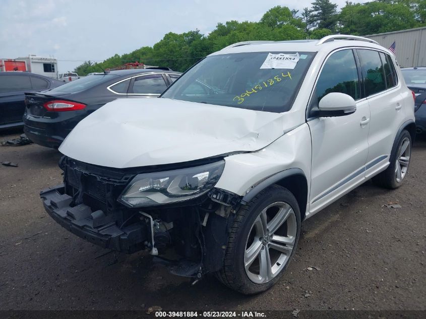 2014 VOLKSWAGEN TIGUAN R-LINE/S/SE/SEL - WVGBV3AX6EW020633