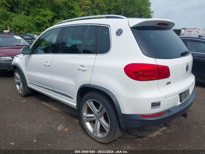 2014 VOLKSWAGEN TIGUAN R-LINE/S/SE/SEL - WVGBV3AX6EW020633