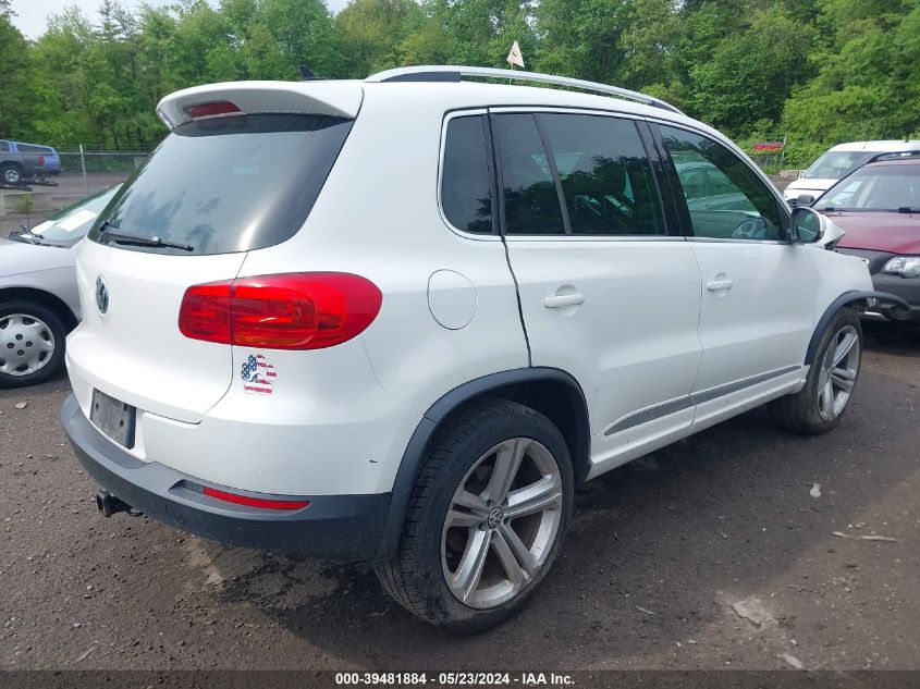 2014 VOLKSWAGEN TIGUAN R-LINE/S/SE/SEL - WVGBV3AX6EW020633