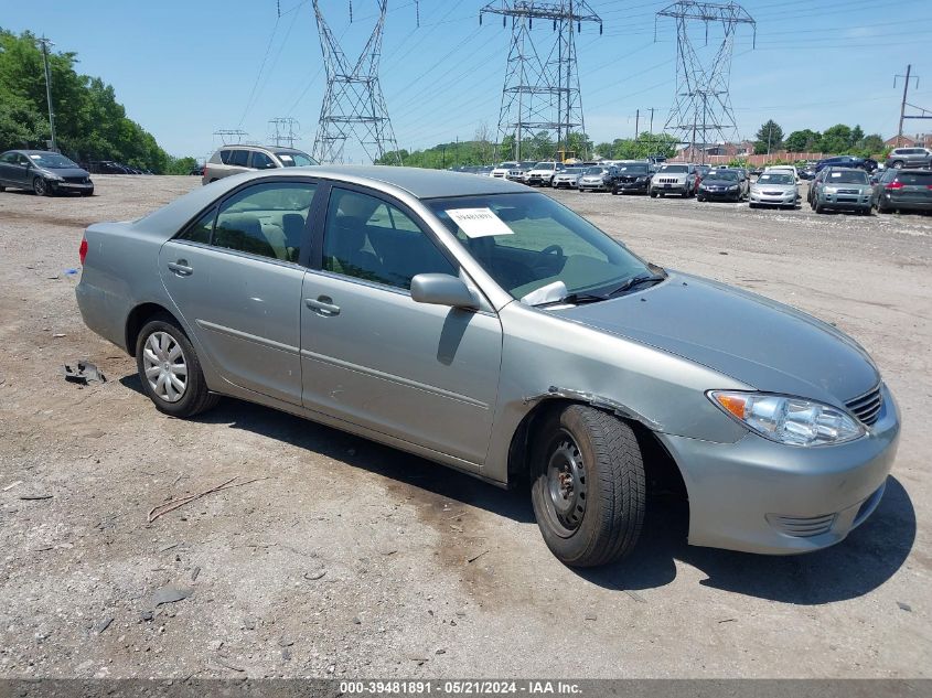 2006 Toyota Camry Le VIN: 4T1BE30K56U646502 Lot: 39481891