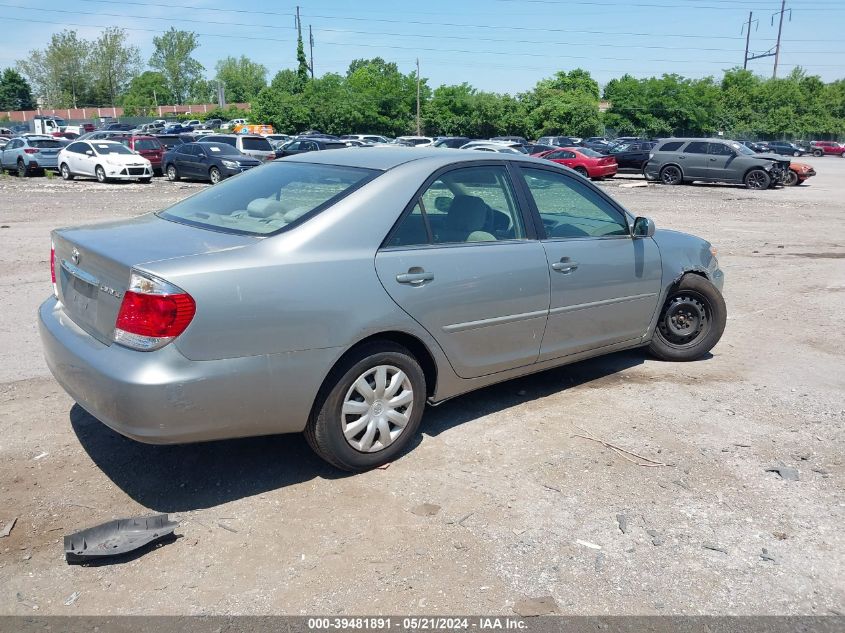 2006 Toyota Camry Le VIN: 4T1BE30K56U646502 Lot: 39481891