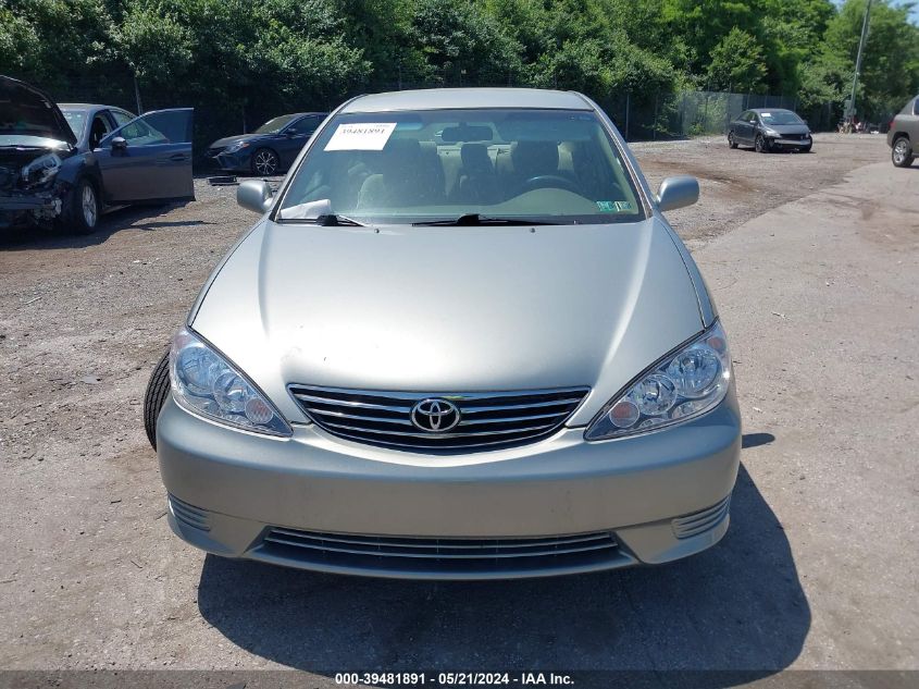 2006 Toyota Camry Le VIN: 4T1BE30K56U646502 Lot: 39481891