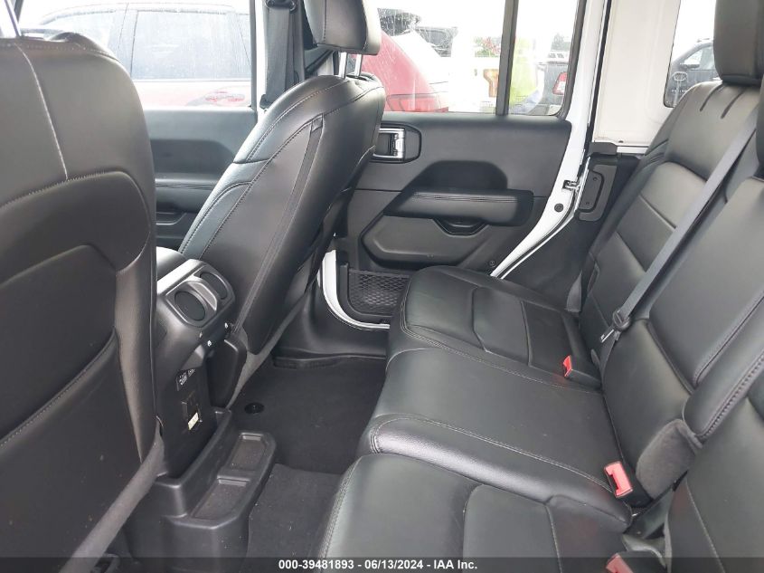 2022 Jeep Wrangler Unlimited Sahara Altitude 4X4 VIN: 1C4HJXEG8NW105565 Lot: 39481893