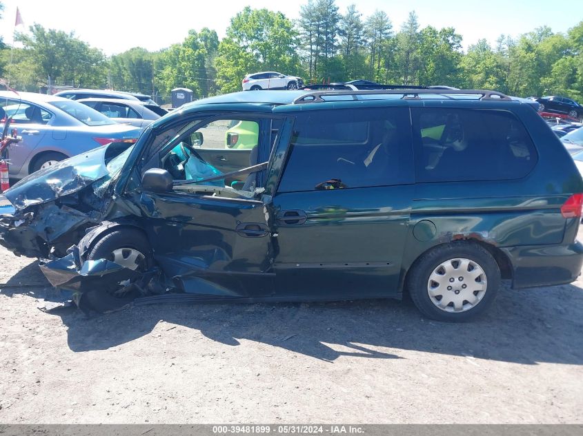 2000 Honda Odyssey Lx VIN: 2HKRL1857YH551464 Lot: 39481899