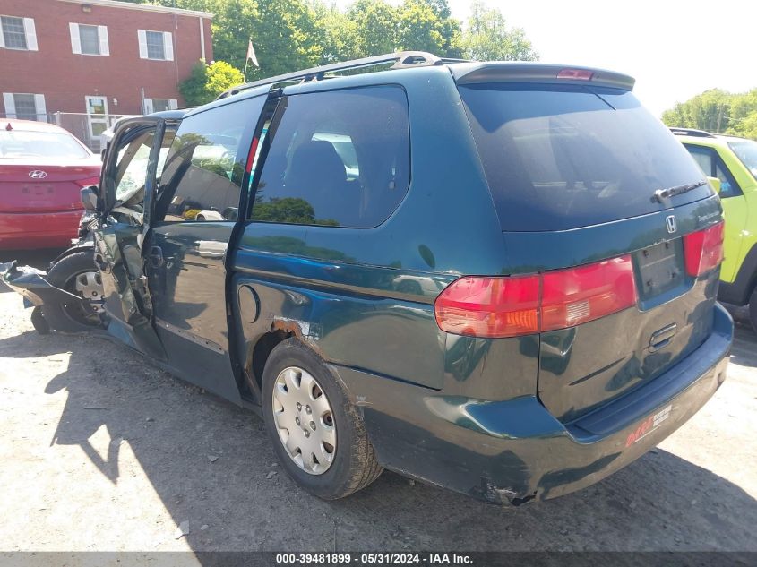 2000 Honda Odyssey Lx VIN: 2HKRL1857YH551464 Lot: 39481899