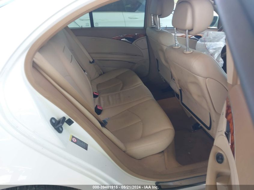 2008 Mercedes-Benz E 320 Bluetec VIN: WDBUF22X78B278608 Lot: 39481915