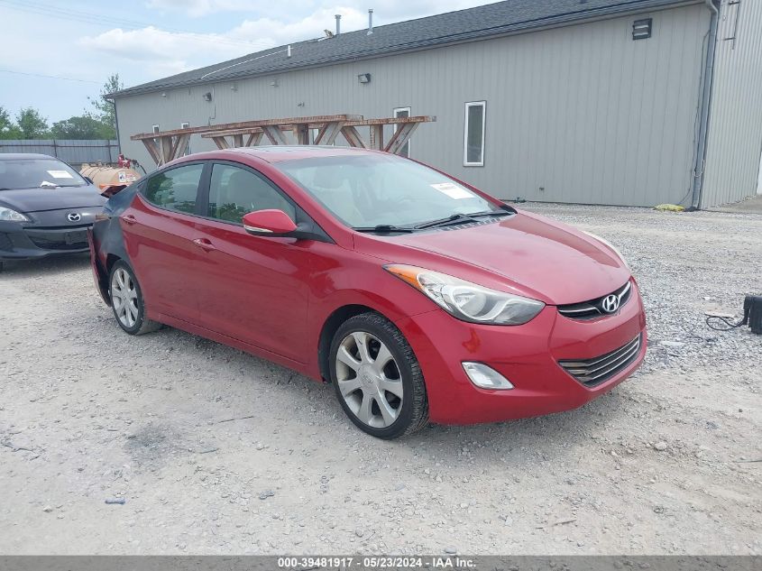 2012 Hyundai Elantra Limited (Ulsan Plant) VIN: KMHDH4AE1CU450888 Lot: 39481917