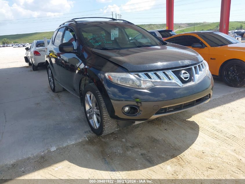 2010 Nissan Murano Le VIN: JN8AZ1MU6AW008717 Lot: 39481922