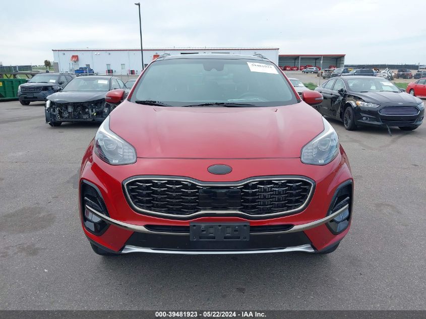 2020 Kia Sportage Sx Turbo VIN: KNDPRCA68L7776171 Lot: 39481923
