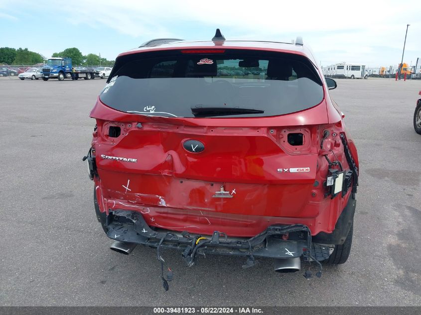 2020 Kia Sportage Sx Turbo VIN: KNDPRCA68L7776171 Lot: 39481923