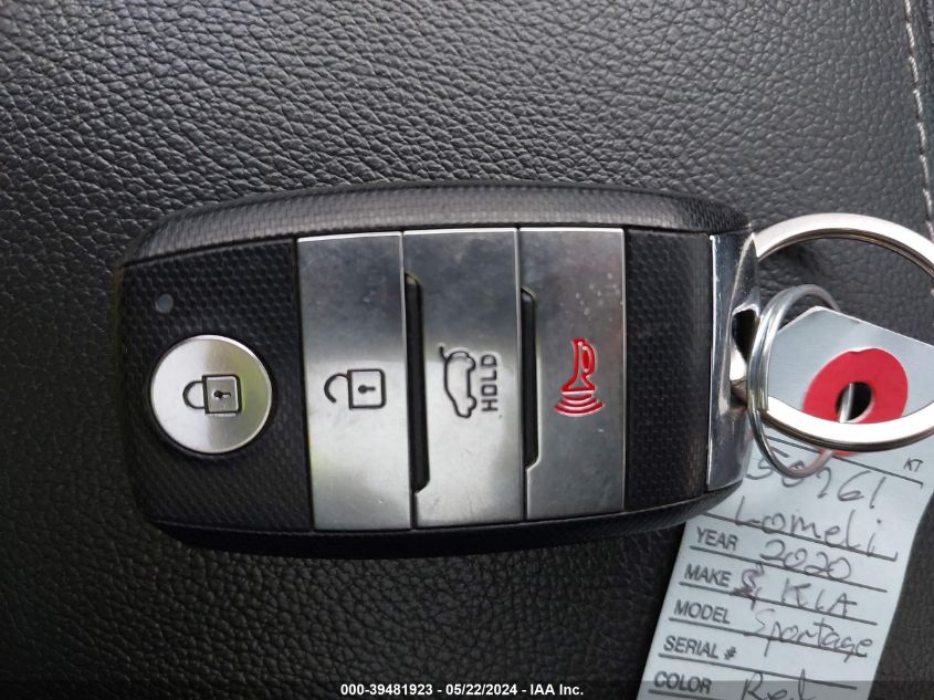 2020 Kia Sportage Sx Turbo VIN: KNDPRCA68L7776171 Lot: 39481923