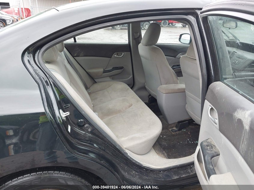 2012 Honda Civic Lx VIN: 2HGFB2F52CH308548 Lot: 39481924