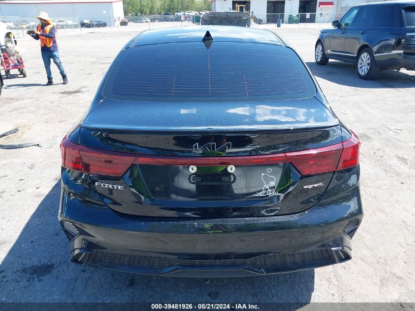 2022 Kia Forte Gt-Line VIN: 3KPF54AD4NE454089 Lot: 39481926