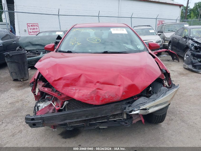 2015 Toyota Corolla Le VIN: 2T1BURHE4FC455711 Lot: 39481940