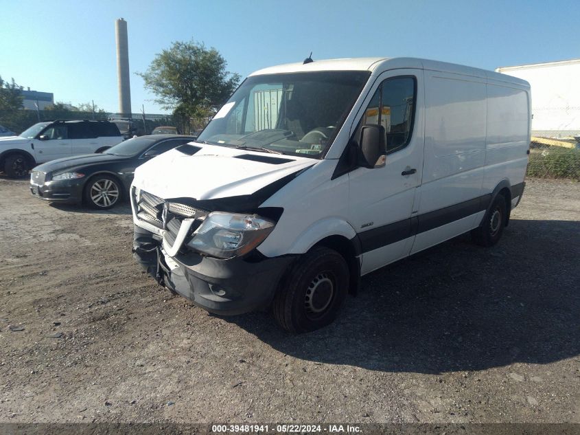 2016 Mercedes-Benz Sprinter 2500 Normal Roof VIN: WD3PE7DD7GP267900 Lot: 39481941