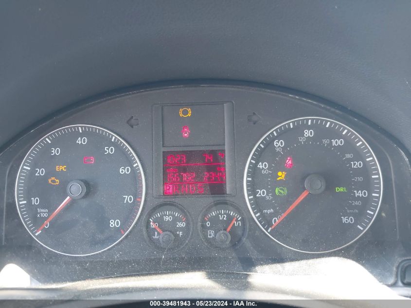 2008 Volkswagen Jetta Se/Sel VIN: 3VWRM71K68M174312 Lot: 39481943