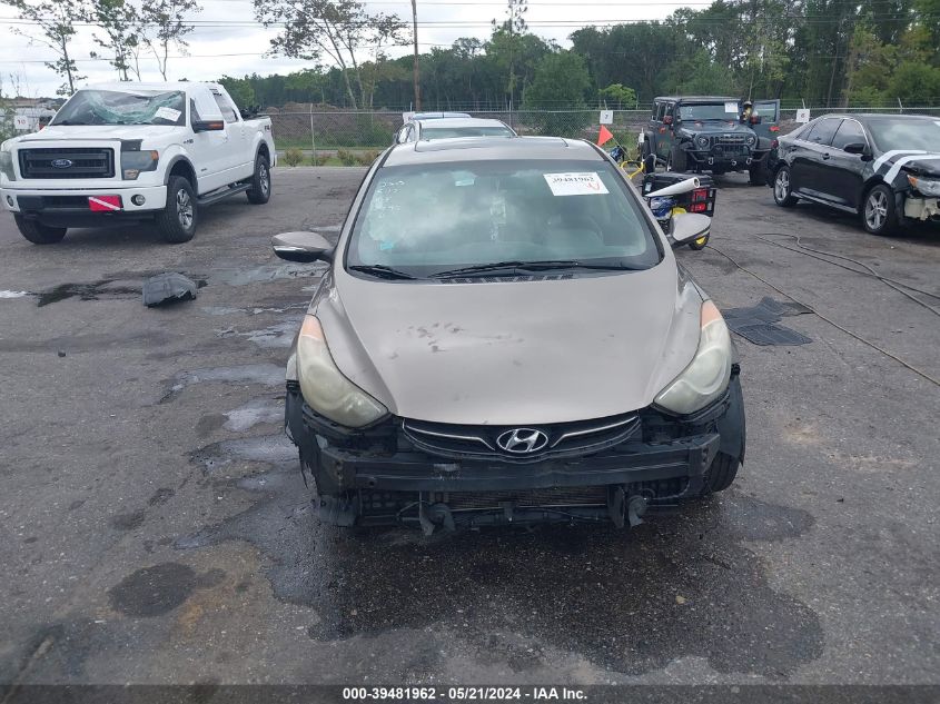 2013 Hyundai Elantra Limited VIN: 5NPDH4AE6DH280995 Lot: 39481962