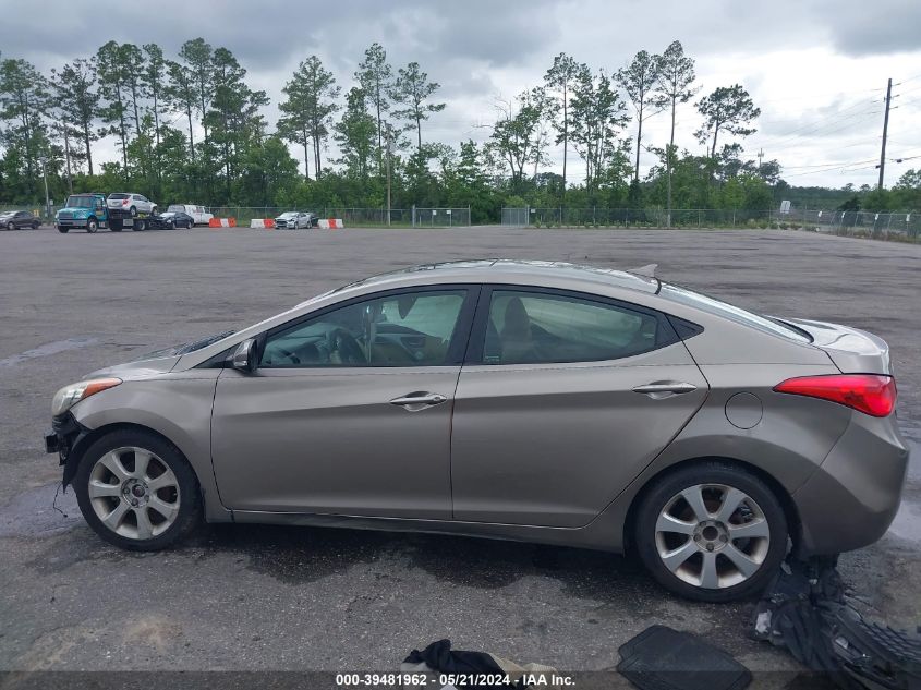 2013 Hyundai Elantra Limited VIN: 5NPDH4AE6DH280995 Lot: 39481962