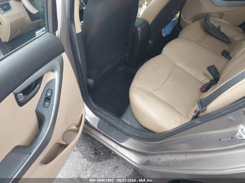 2013 Hyundai Elantra Limited VIN: 5NPDH4AE6DH280995 Lot: 39481962