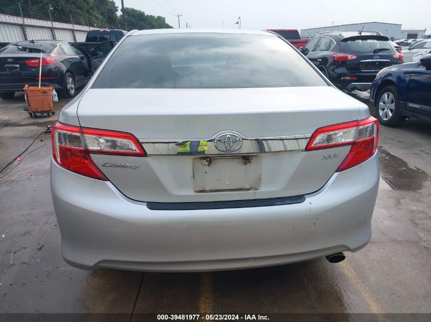 2012 Toyota Camry Xle VIN: 4T4BF1FK8CR233211 Lot: 39481977