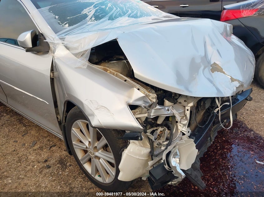 2012 Toyota Camry Xle VIN: 4T4BF1FK8CR233211 Lot: 39481977