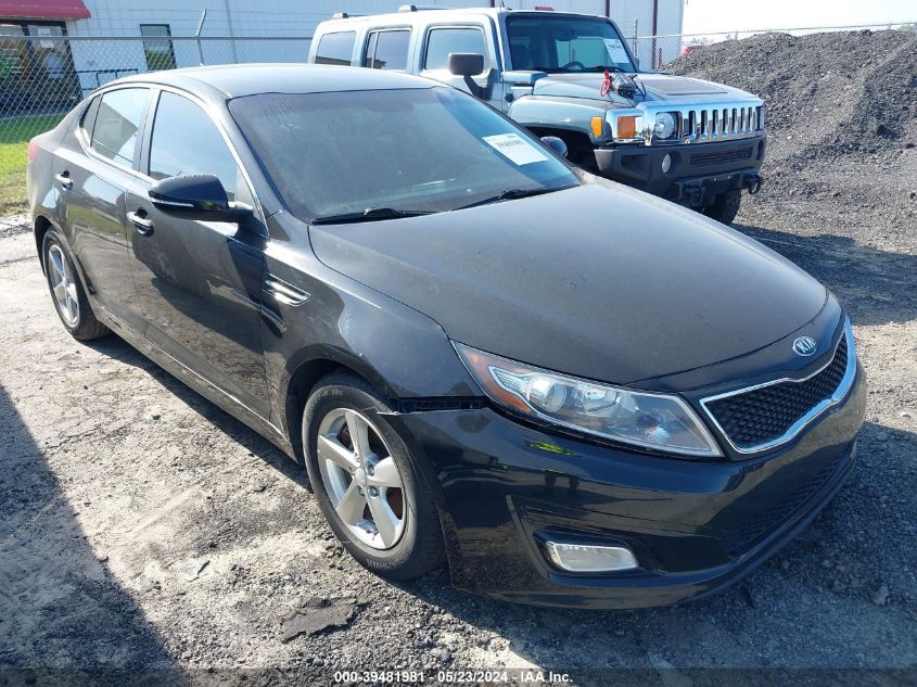 2015 Kia Optima Lx VIN: 5XXGM4A72FG487957 Lot: 39481981