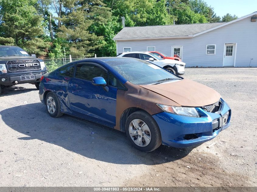 2013 Honda Civic Lx VIN: 2HGFG3B59DH525898 Lot: 39481983