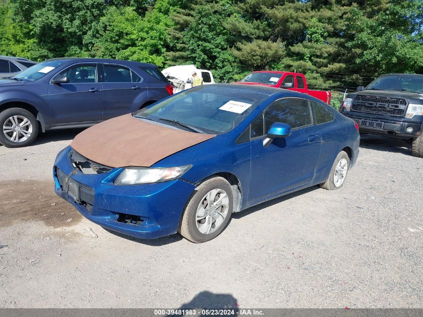 2013 Honda Civic Lx VIN: 2HGFG3B59DH525898 Lot: 39481983