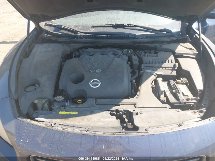 2010 Nissan Maxima 3.5 Sv VIN: 1N4AA5AP7AC834976 Lot: 39481985