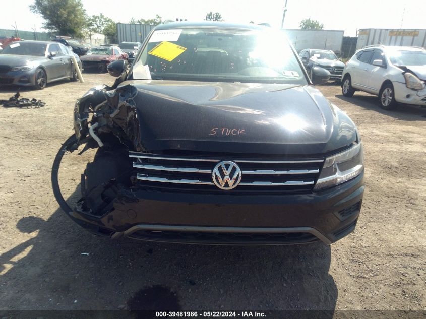 2019 Volkswagen Tiguan 2.0T S VIN: 3VV0B7AXXKM057662 Lot: 39481986