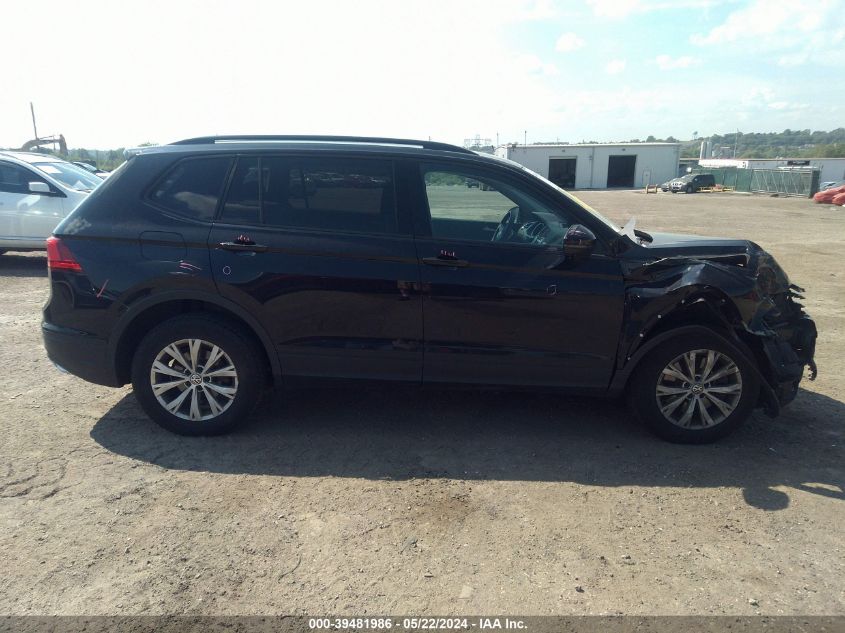 2019 Volkswagen Tiguan 2.0T S VIN: 3VV0B7AXXKM057662 Lot: 39481986