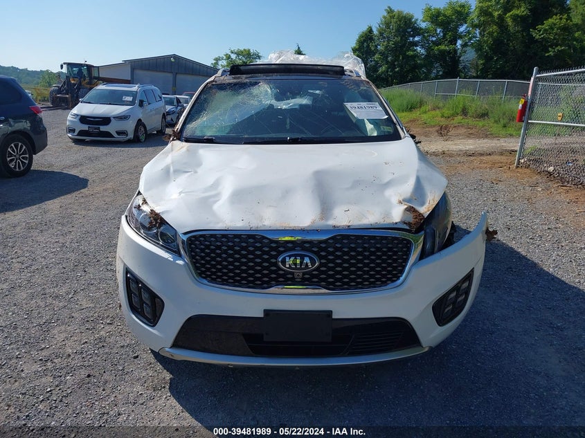 2018 Kia Sorento 3.3L Sxl VIN: 5XYPKDA50JG395268 Lot: 39481989